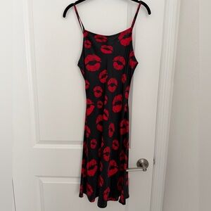 Conditions Apply Elouise Cowl-Neck Skinny Strap Mini Dress - Size S